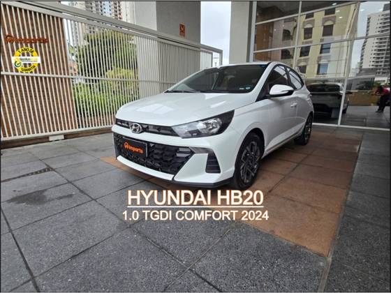 HYUNDAI HB20 1.0 TGDI FLEX COMFORT AUTOMÁTICO HYUNDAI HB20 1.0 TGDI FLEX COMFORT AUTOMÁTICO
